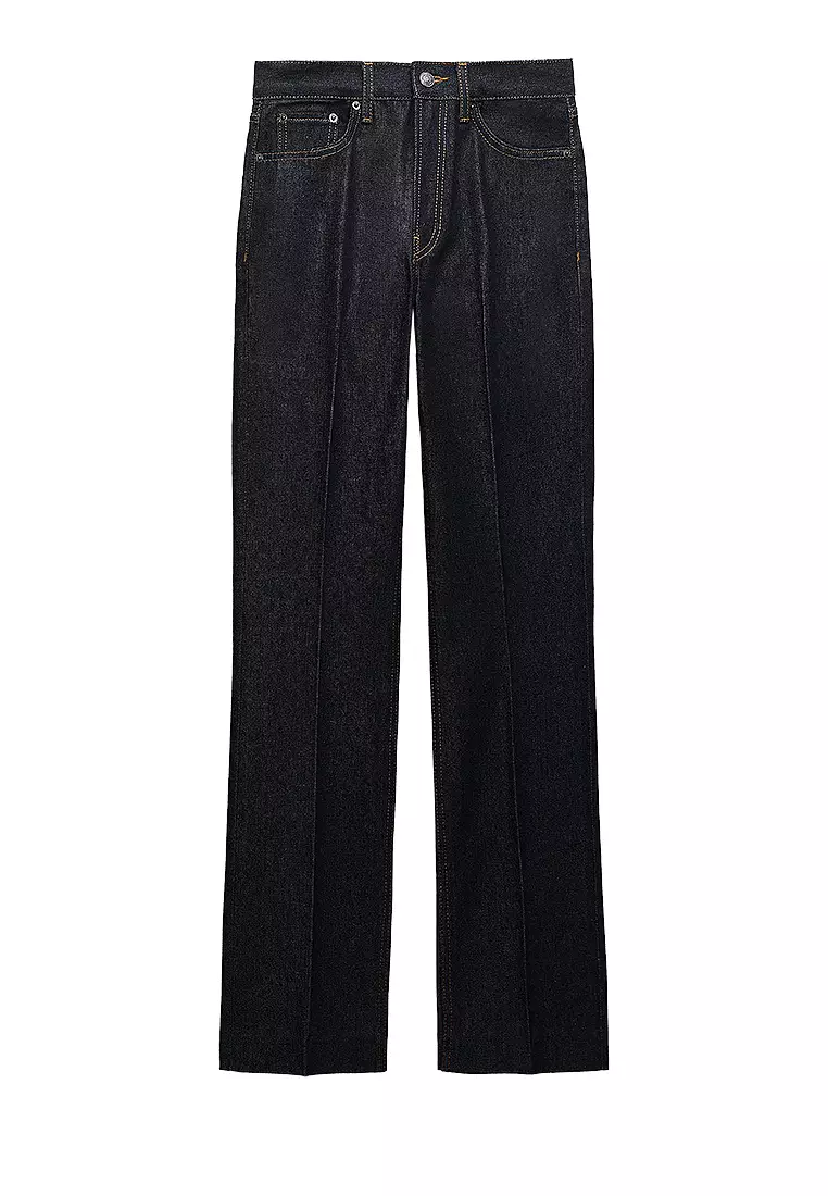 High Waist Zara Bootcut Jeans Mens Bootcut Pleated Jeans