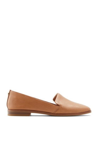 ALDO brown Veadith Slip Ons 2B0F7SH2297E4EGS_1