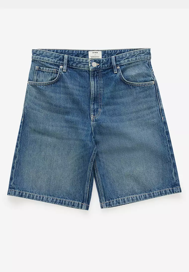Baggy Denim Shorts