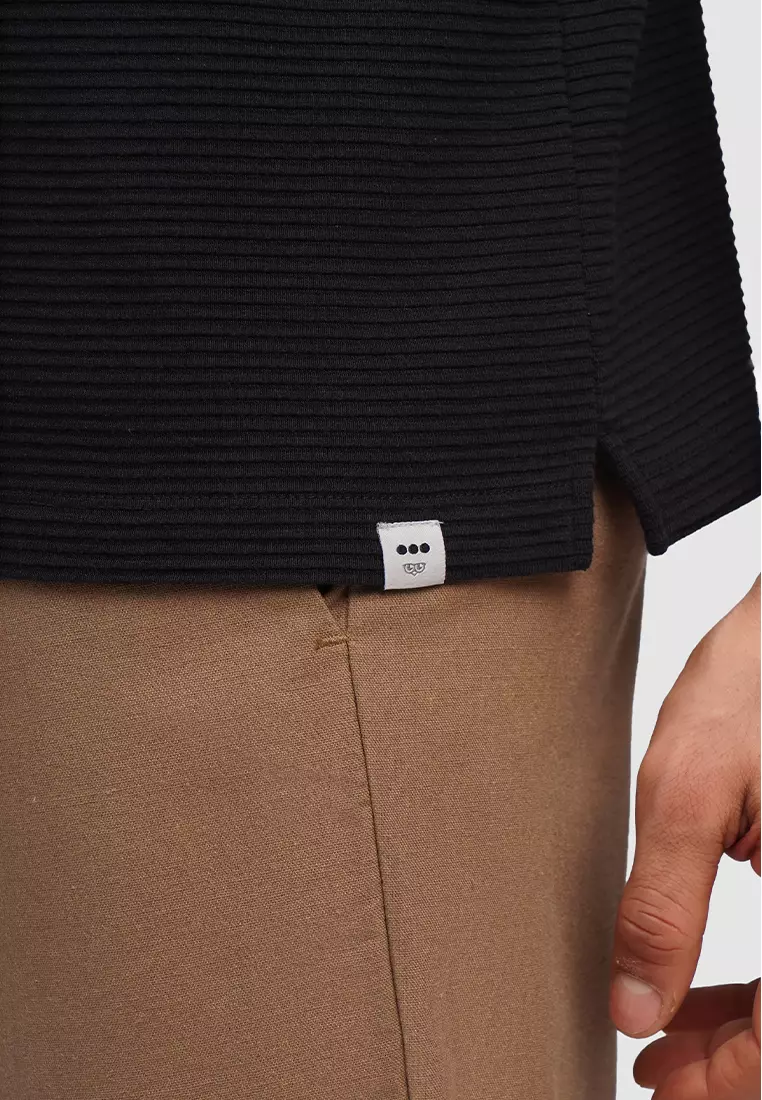 O.O.O. Textured Polo Shirt