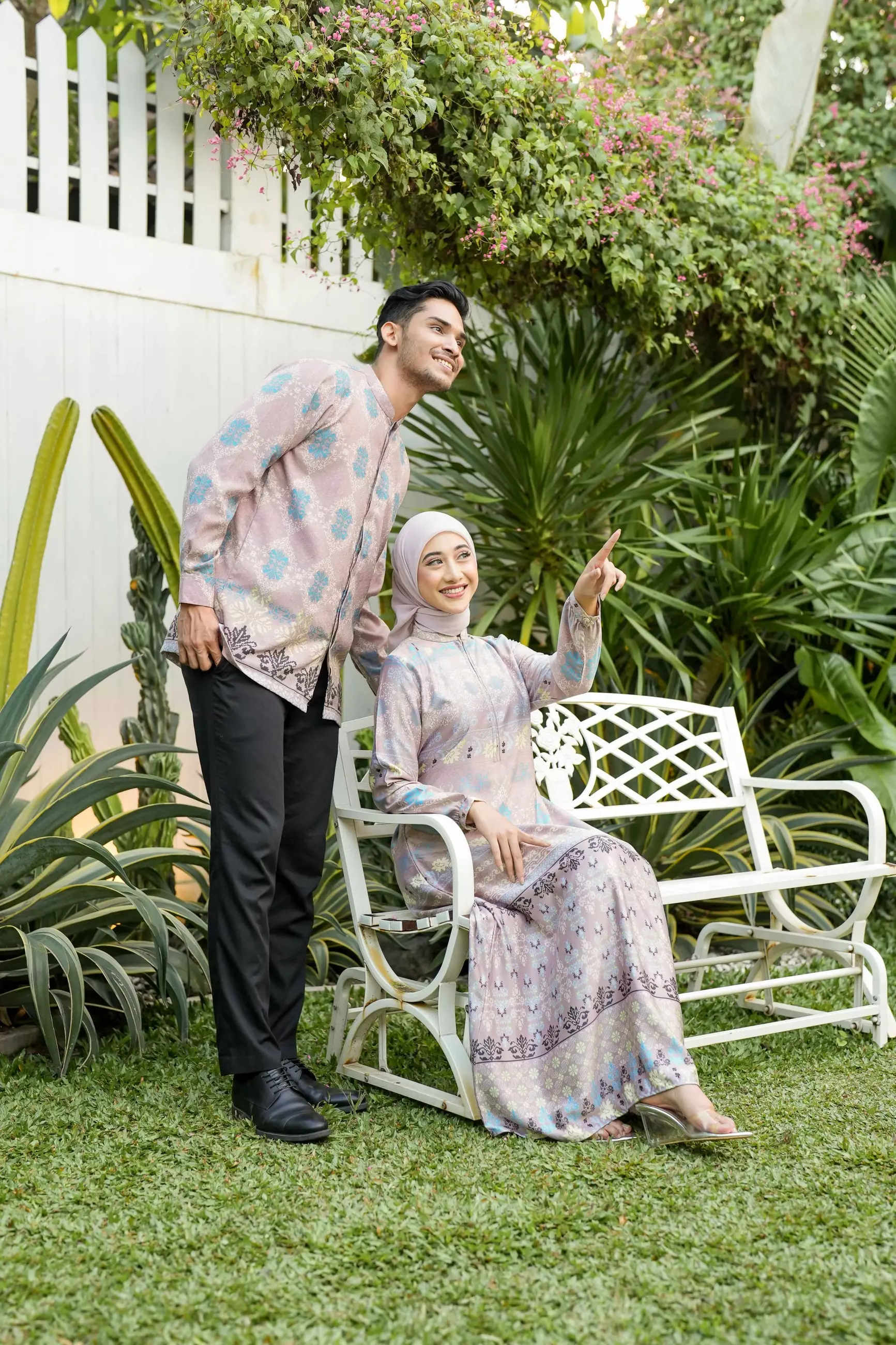 Sarimbit Kaluna Blush Gamis Wanita  Dress