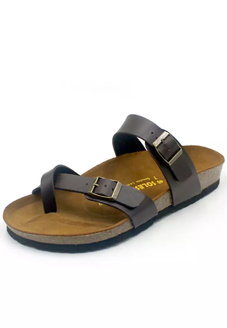 Buy SoleSimple Dublin Brown Sandals & Flip Flops 2024 Online ZALORA