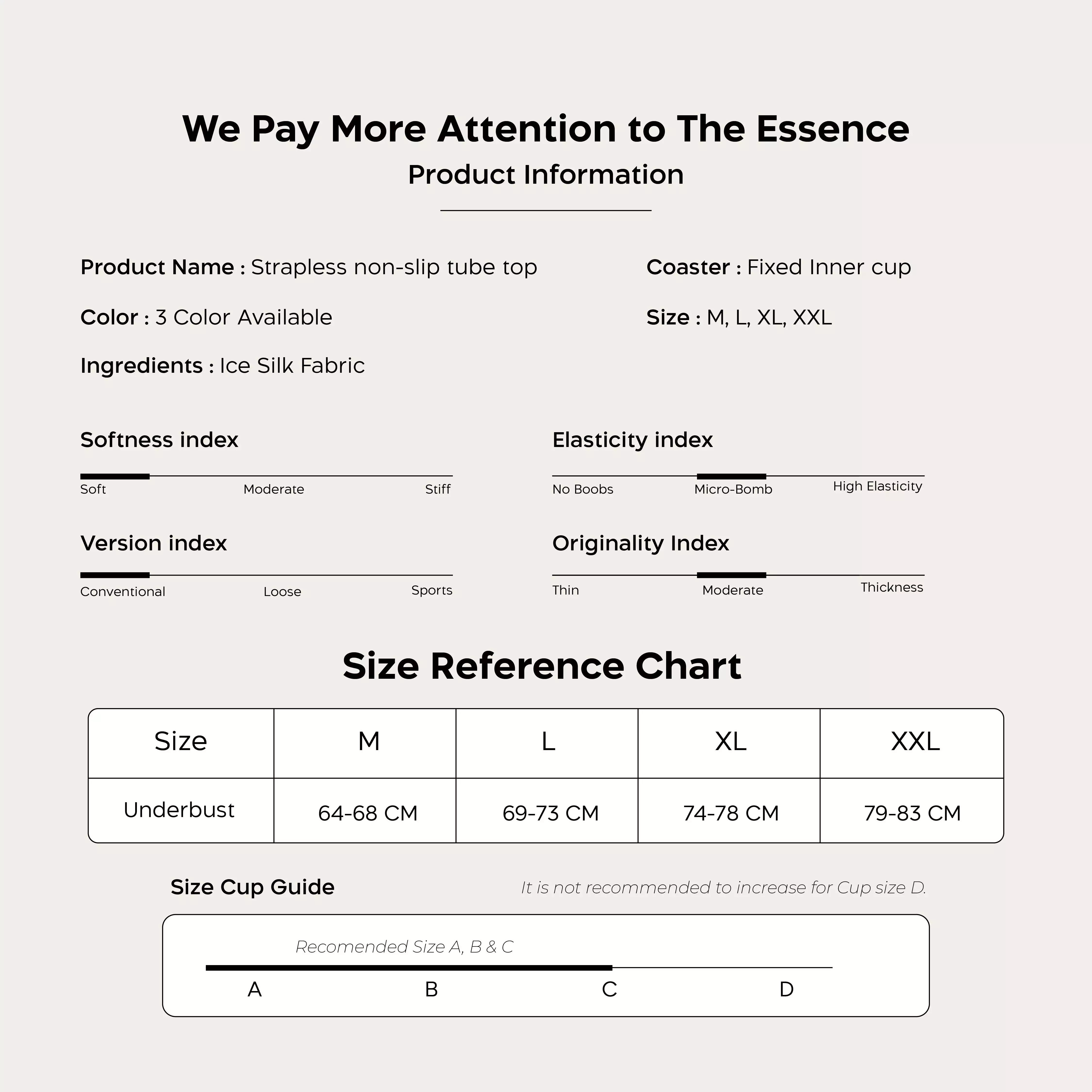 Nathalie Fixed Cup Seamless Bra NTB 3473 - Putih