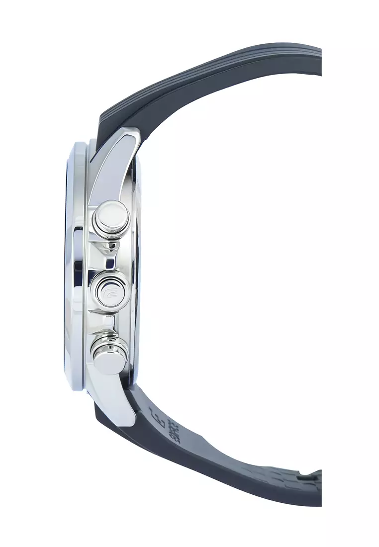 Casio Edifice ECB-30P-1A Jam Tangan Analog Digital Pria Smartphone Link - Black Resin Band