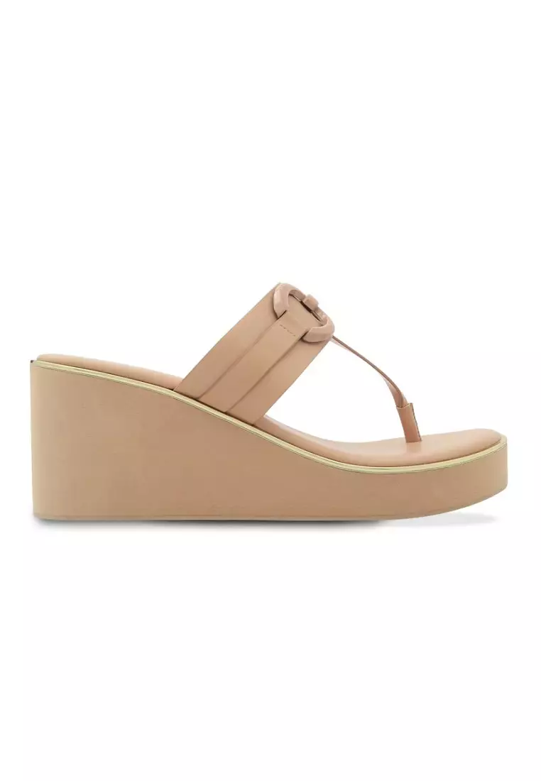 Buy Vincci Comfort Slide On Wedge Sandals Online ZALORA Malaysia