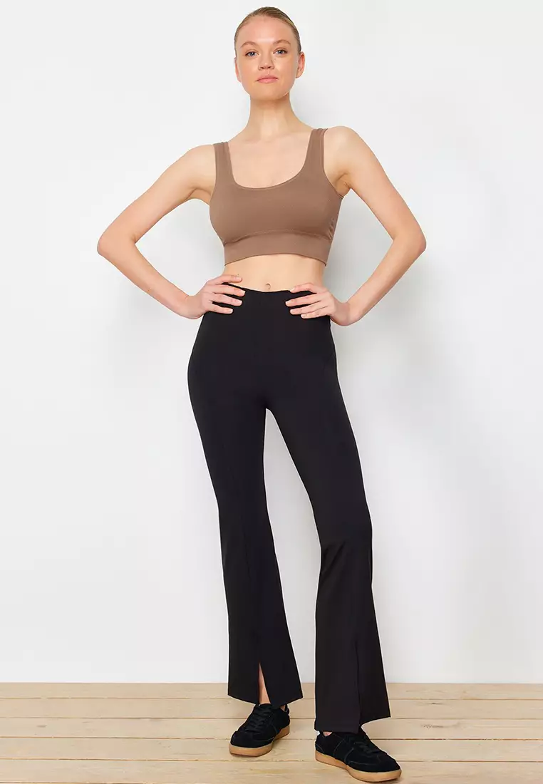 Slit Flare Pants