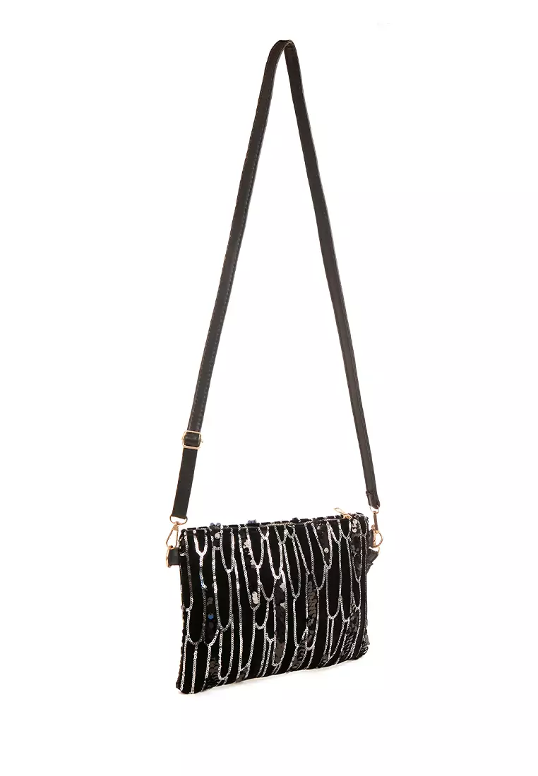 Buy PARIGI CLUB Silver Cross Body Bag 2024 Online ZALORA Singapore