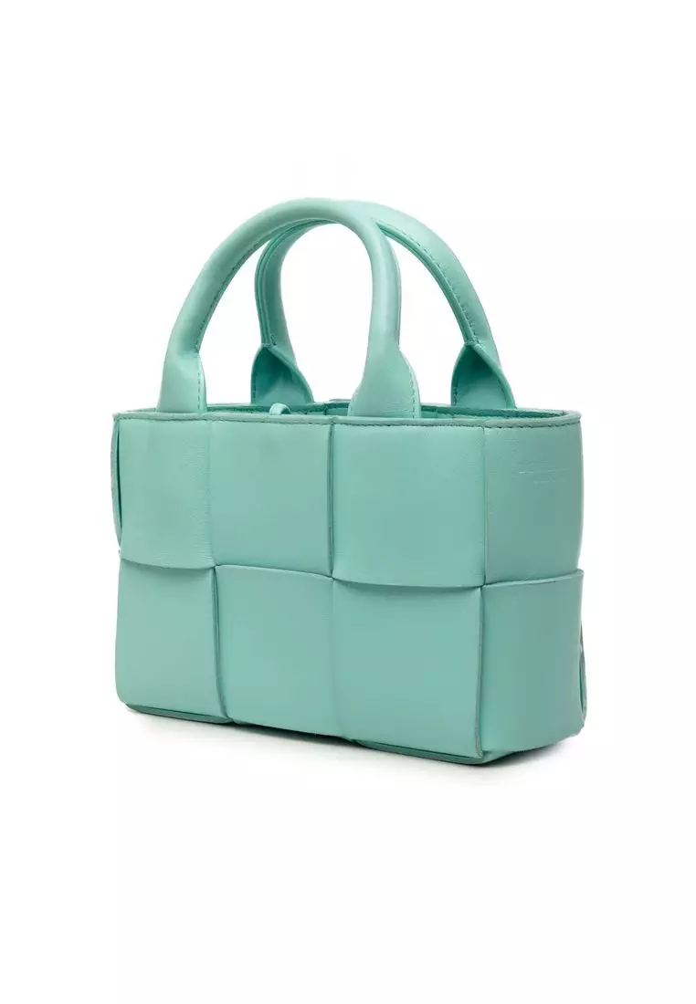 Pre-Loved Bottega Veneta Candy Nappa Maxi Intrecciato Arco Tote