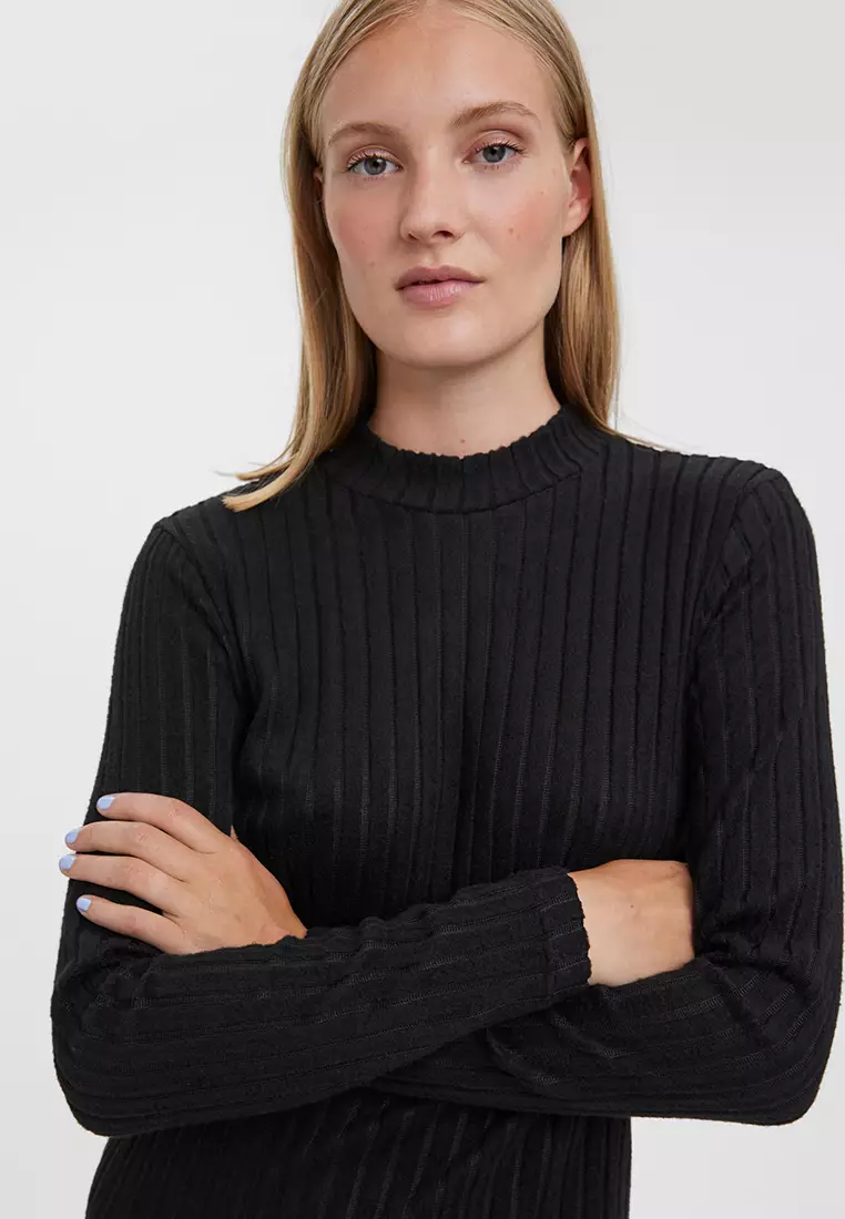 Asta Long Sleeves Calf Dress