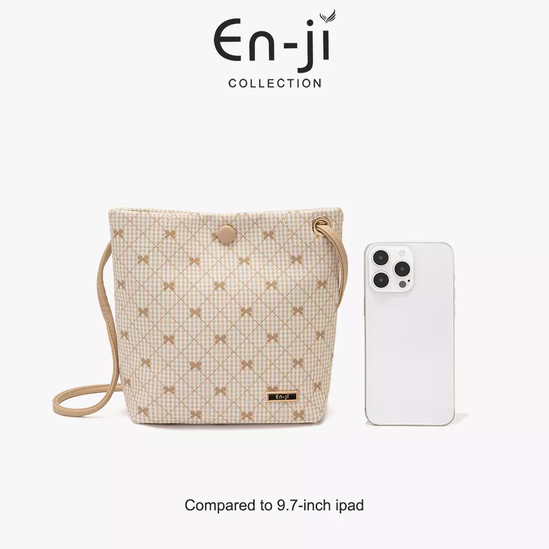 En-ji Yumei Slingbag Wanita Warna Cream
