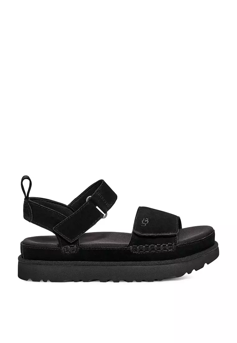 Discount on Ugg  shoes - SKU: Ugg Women's Goldenstar Sandal - Black (1136783-Blk)