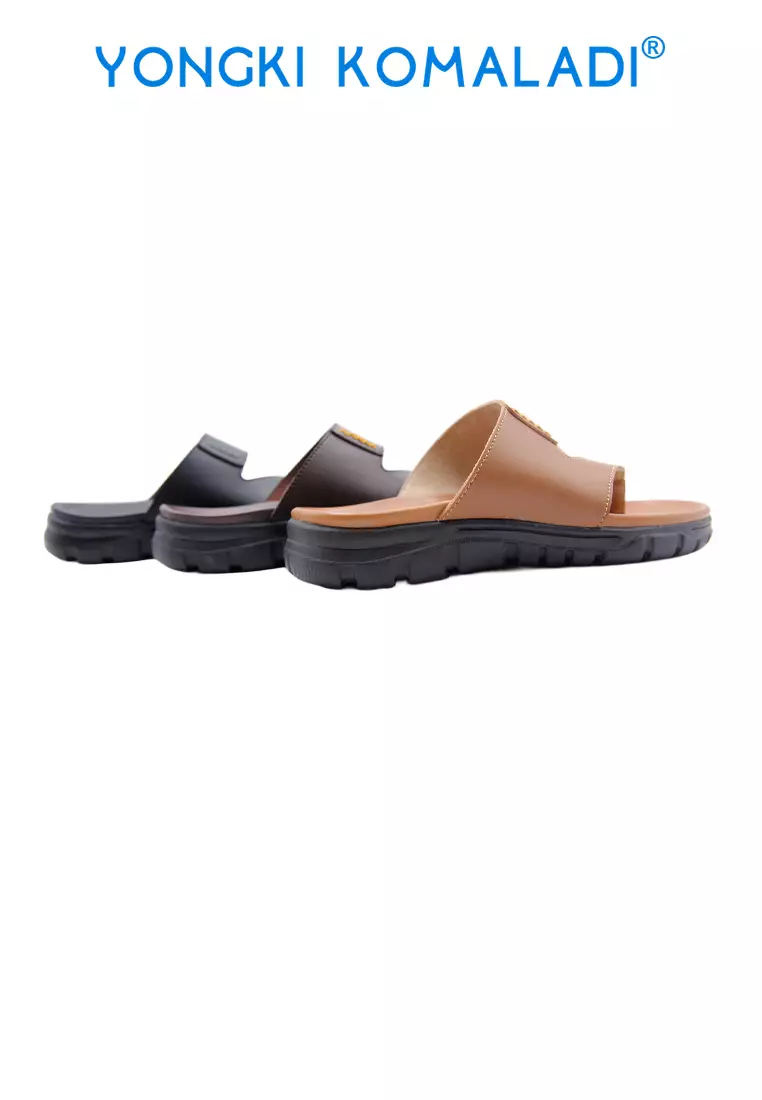 YONGKI KOMALADI SPENCER SANDAL OL-ESRF486-BE CAMEL