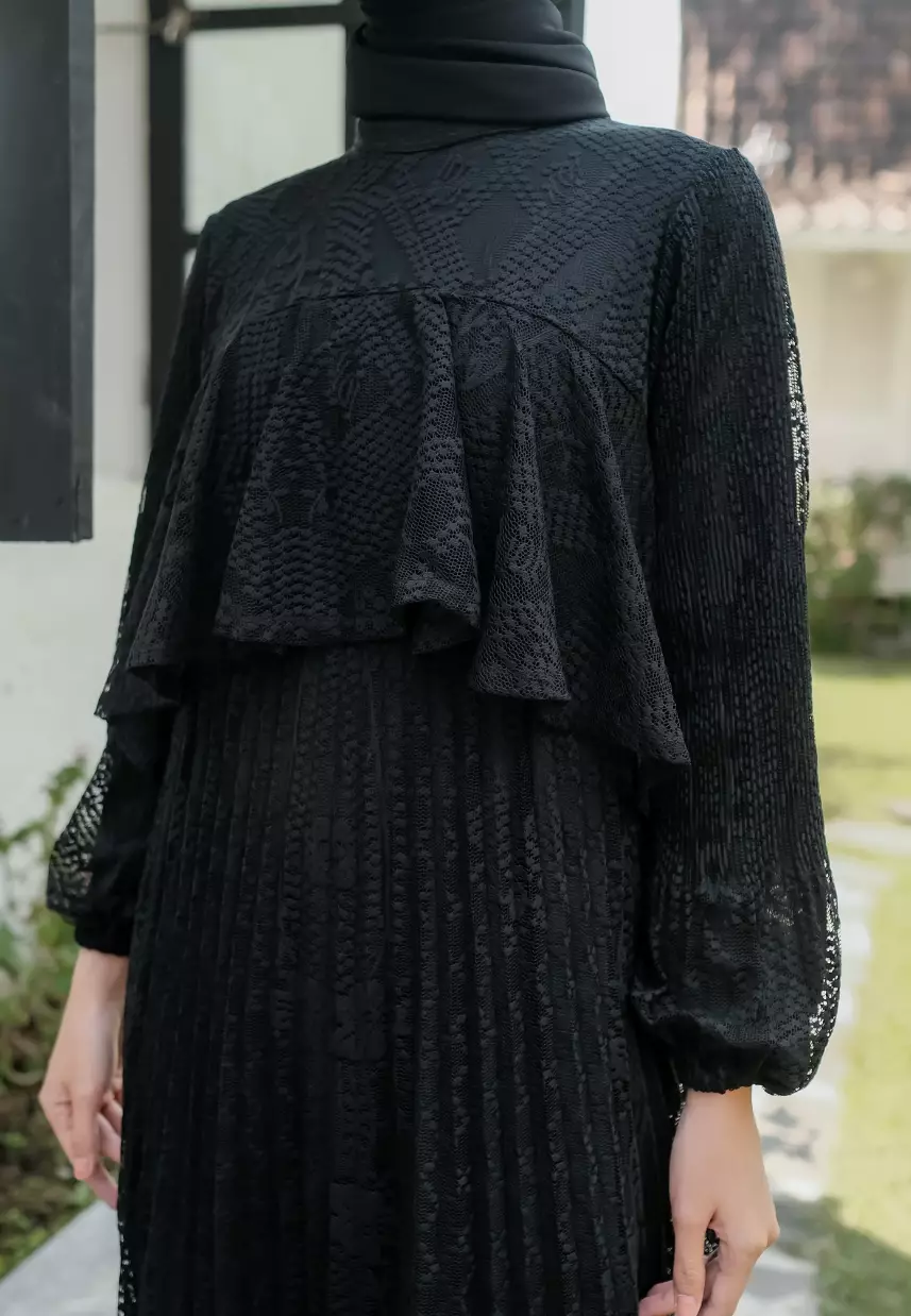 Mileva Dress - Jet Black