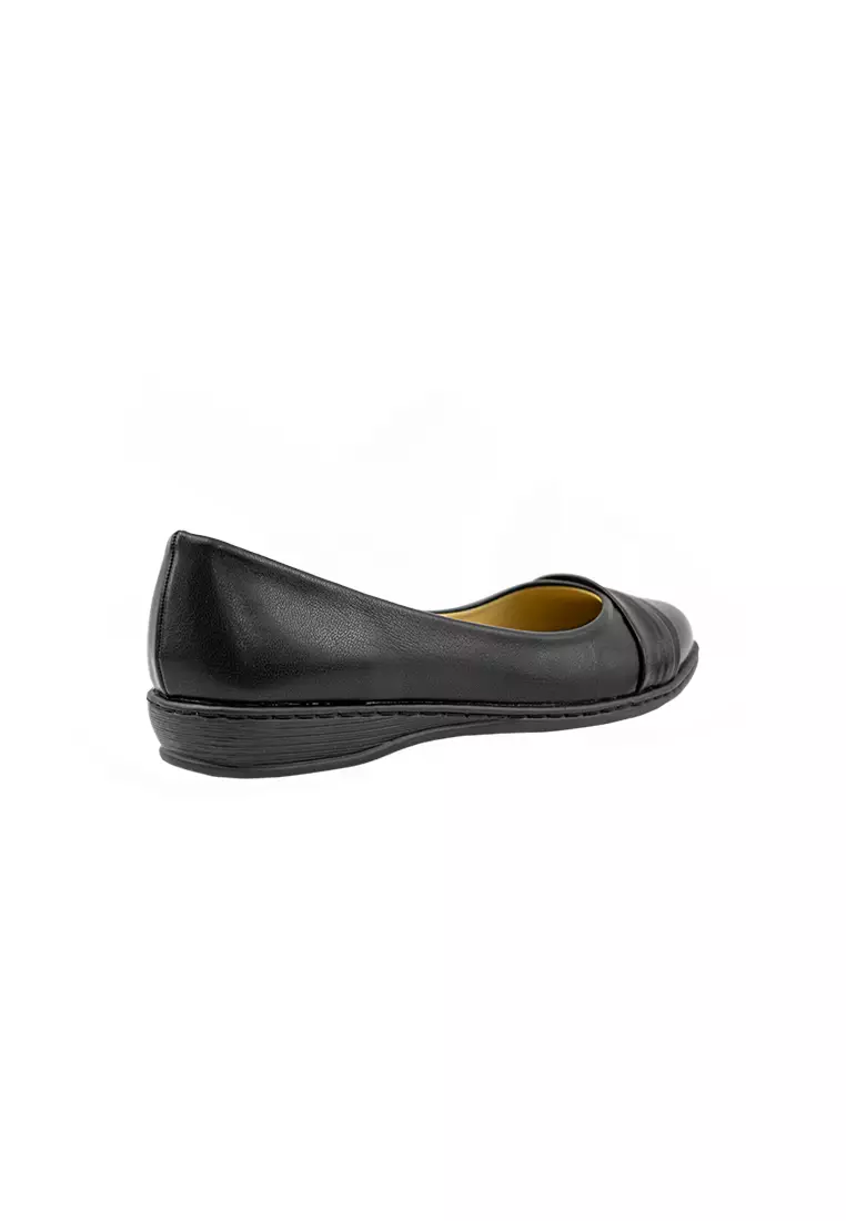Women's SSHS Flats LY 27696 Black C73