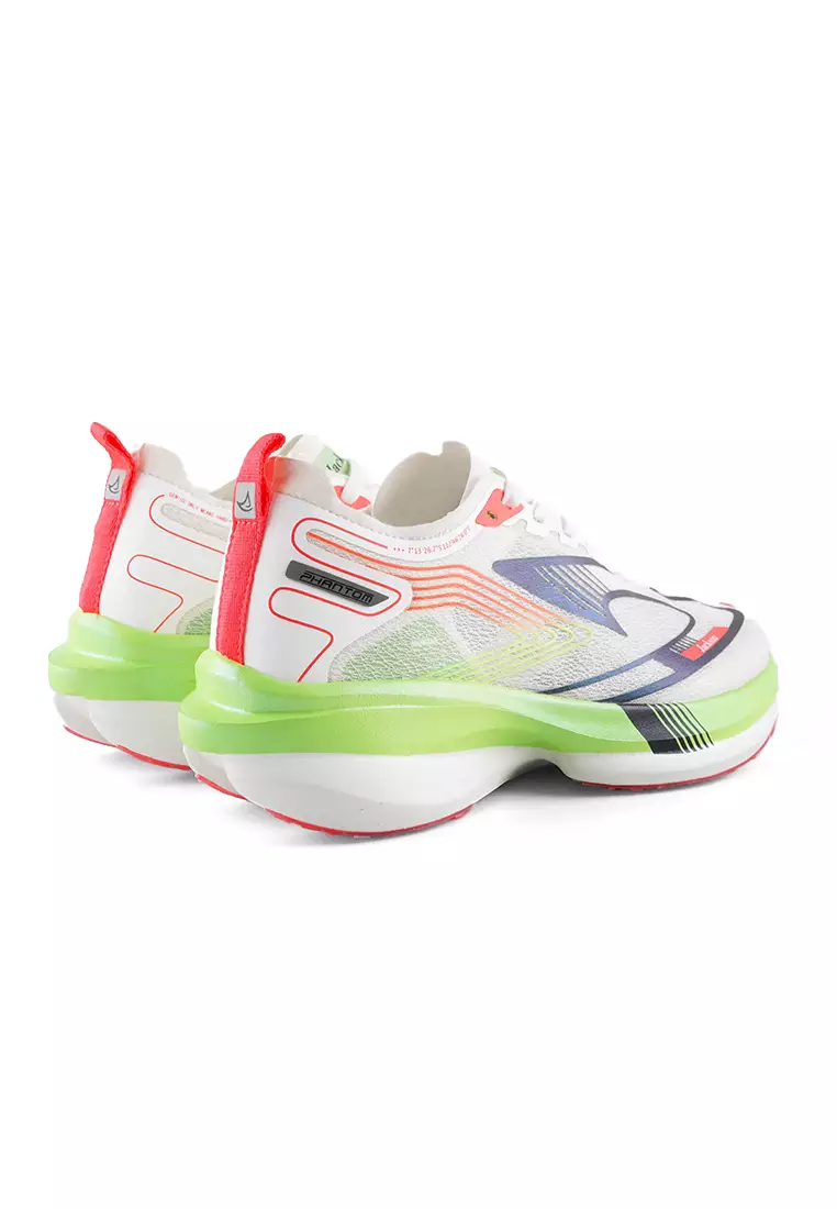 Jackson Active Phantom 1 White Green - Sepatu Sporty