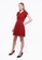 Nicole Exclusives red Nicole Exclusives- Pleat Detail Dress 5BFB1AAB69E212GS_4
