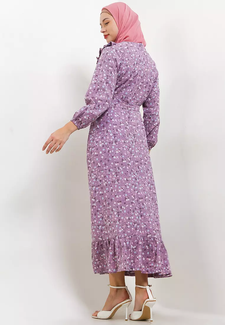 Gamis Batik Kembang 7
