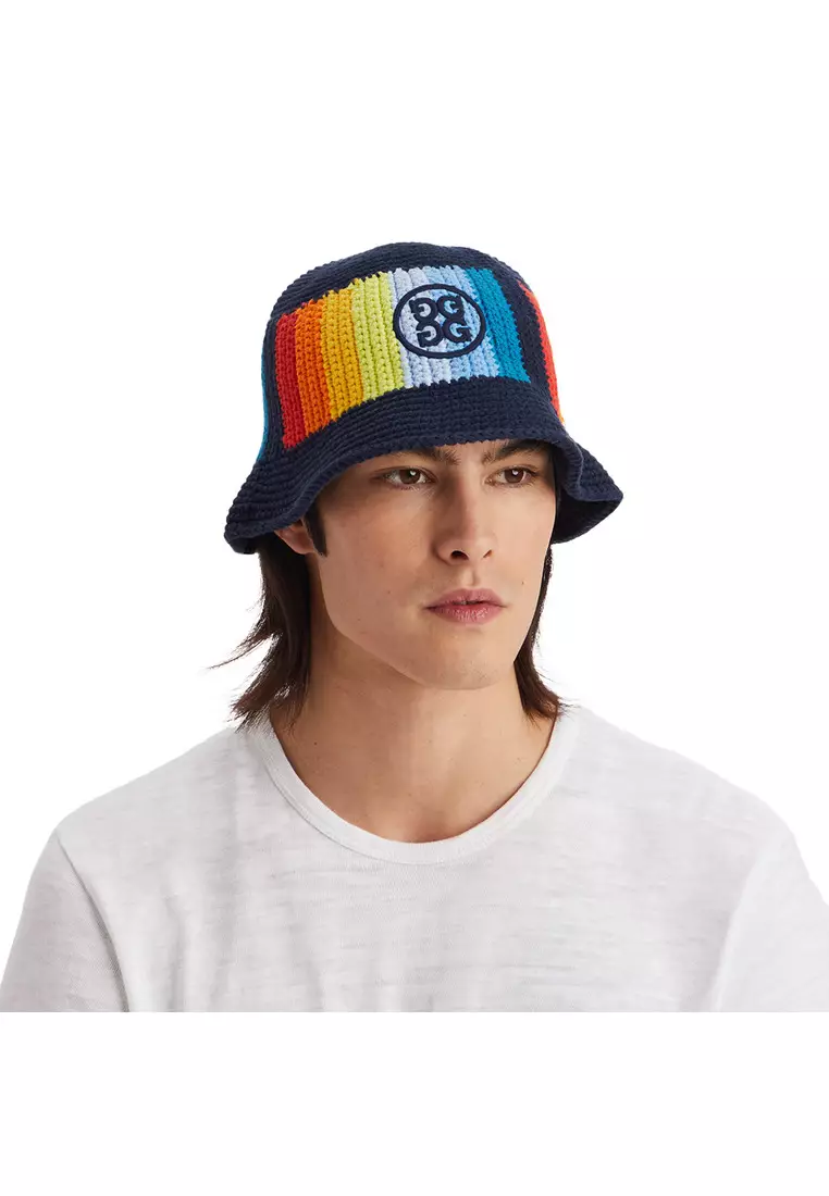 Buy G/FORE G/Fore Circle G's Colour Blend Crochet Bucket Hat (Twilight ...