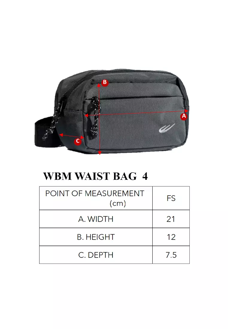 World Balance Men's Waist Bag 4
