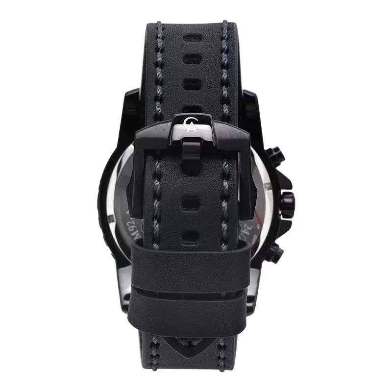 Jam Tangan Pria Alexandre Christie Chronograph AC 6141 MC LIPBA Men Leather Strap