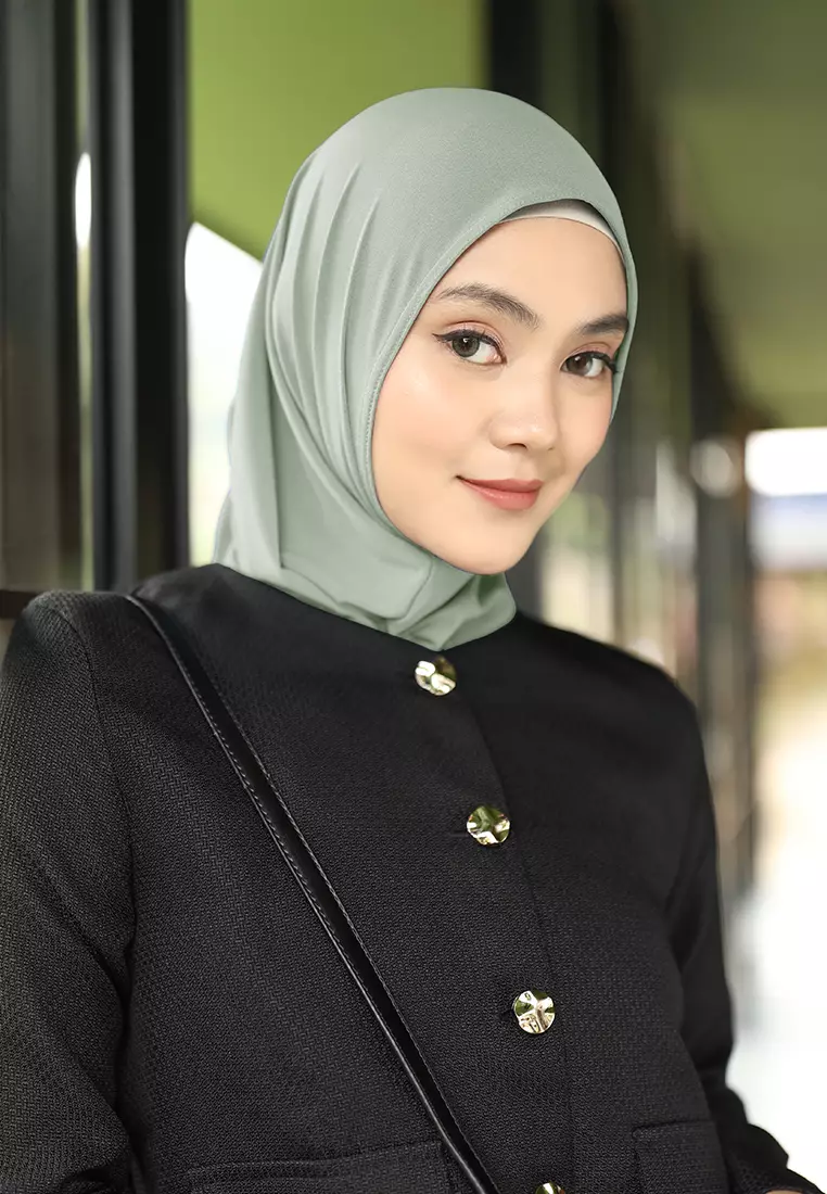 Zelena - Serena Bergo Instan | Hijab Instan - Green