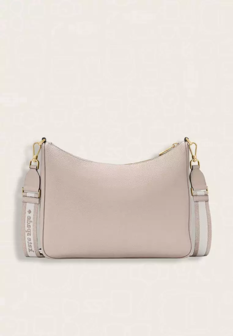 Kate Spade Emma Large Crossbody Bag Cozy Grey
