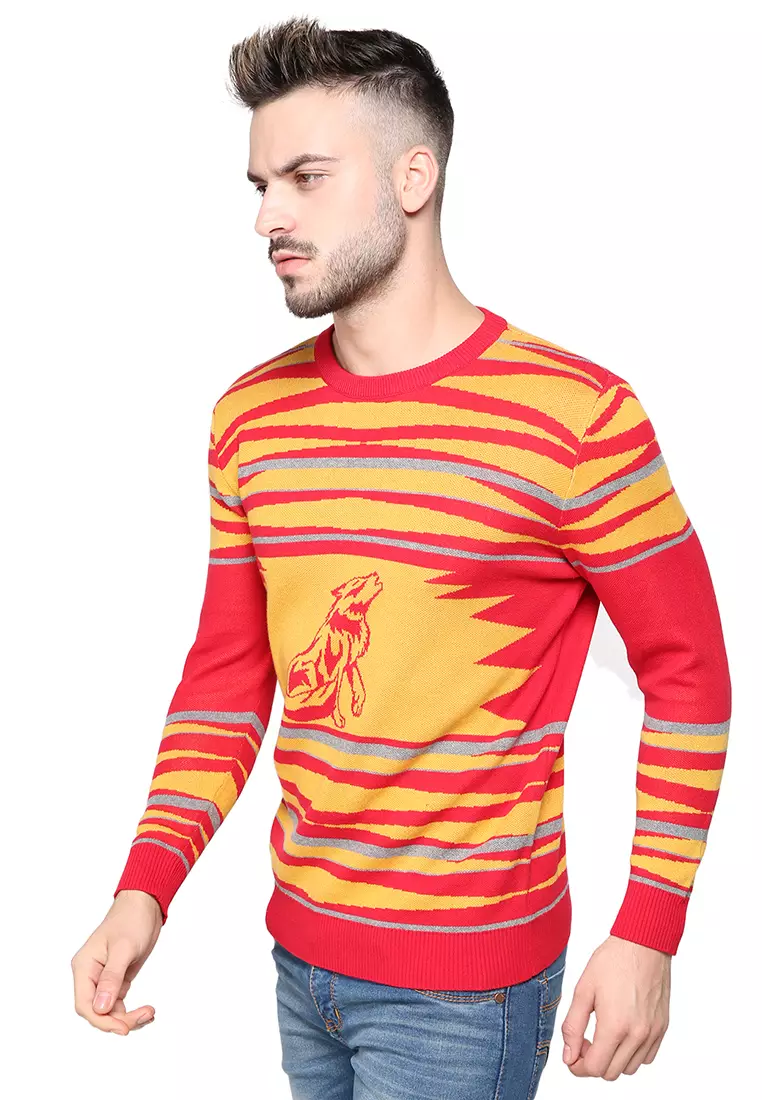 Howling wolves hotsell turtleneck knit sweater