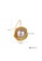 SUNRAIS gold Premium color stone golden flower earrings 641CCACEE6000FGS_4
