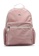 NUVEAU pink Contrast Zip Nylon Backpack FAAF3AC199CDE8GS_1