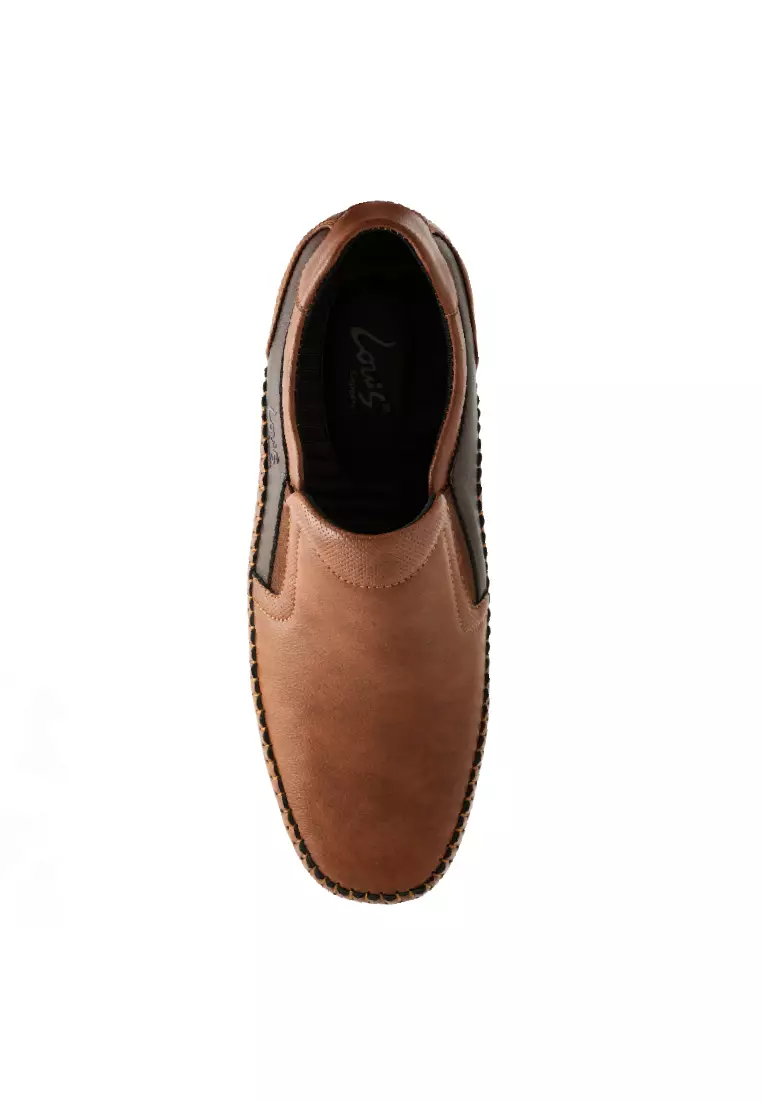 Men Slip On Faux Leather Casual Formal - 240431350