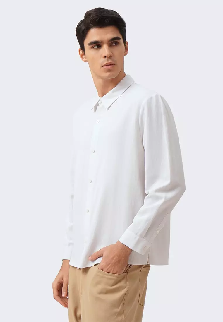 Men's Relaxed Long Sleeve Shirt