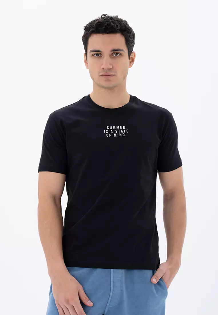 Slogan Printed T-Shirt