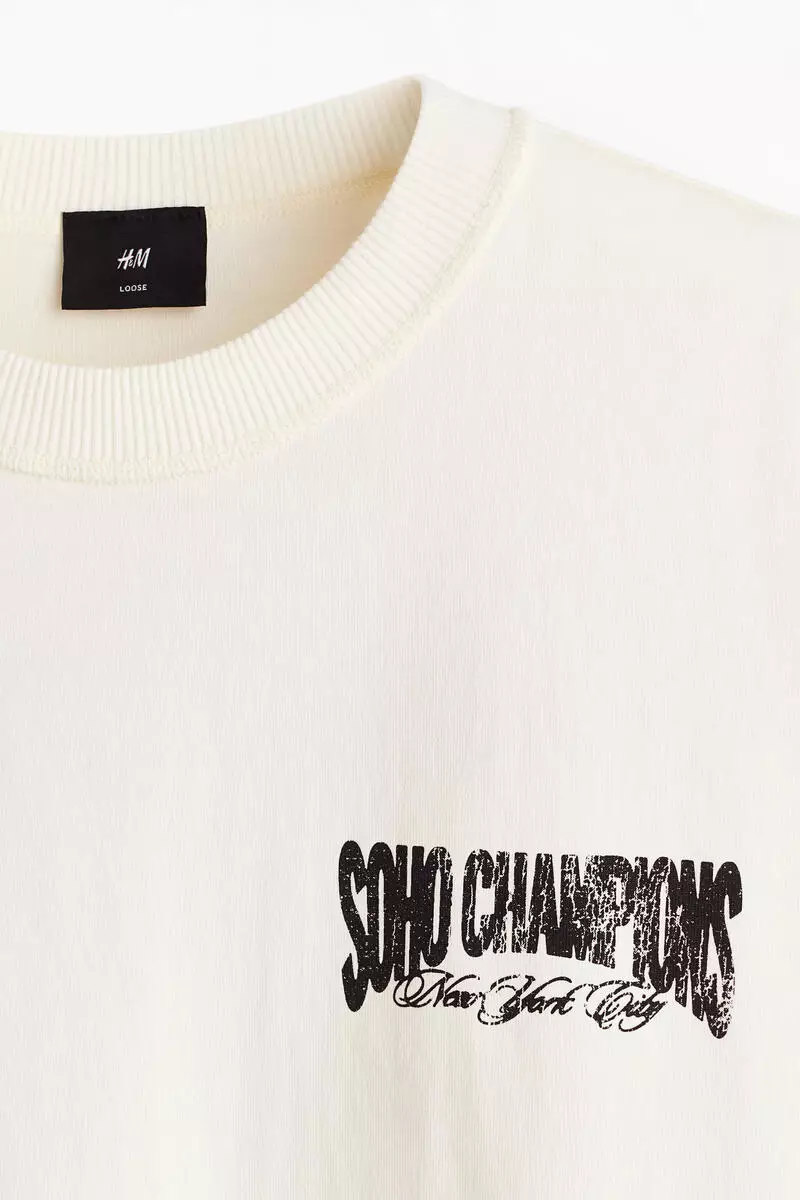 Loose Fit Printed T-shirt