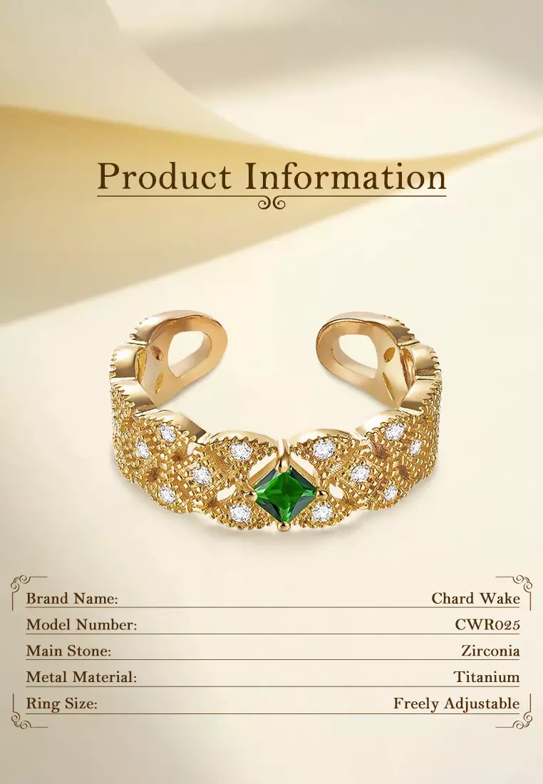 Cincin Wanita Original Berlian Perhiasan Antik Korea Cincin Cewek Rings