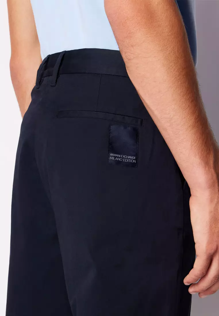 Regular Fit Gabardine Trousers