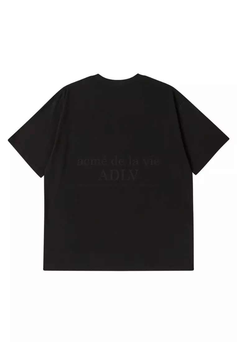 SHAKE LOGO Short Sleeve T-Shirt Black