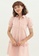 Love Knot pink Pansy Shirt Dress with Ruffles (Pink) 6A19BAA4A151BEGS_4