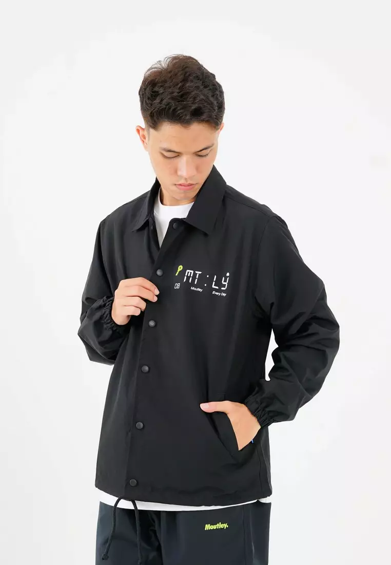 Moutley Men's Coach Jacket Regular Fit Steal Moments 181224