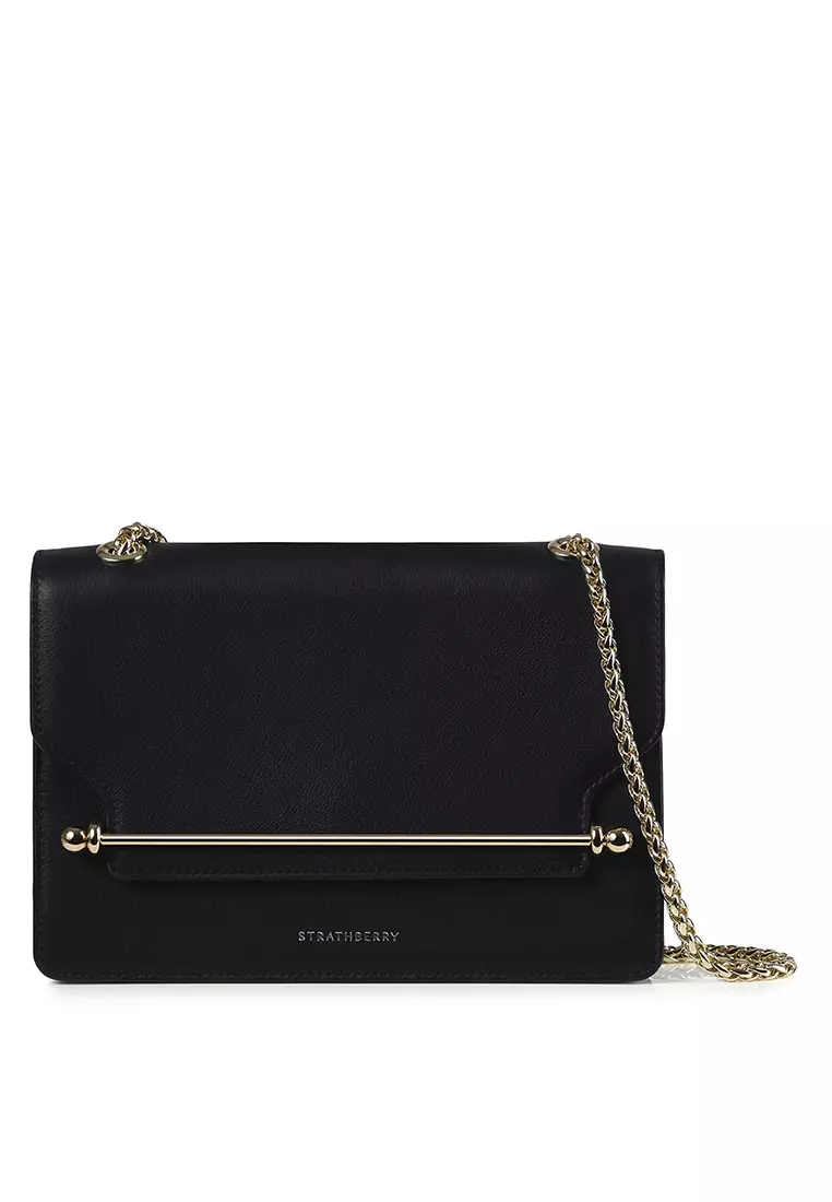 Buy Strathberry STRATHBERRY EAST WEST LEATHER BLACK 2024 Online