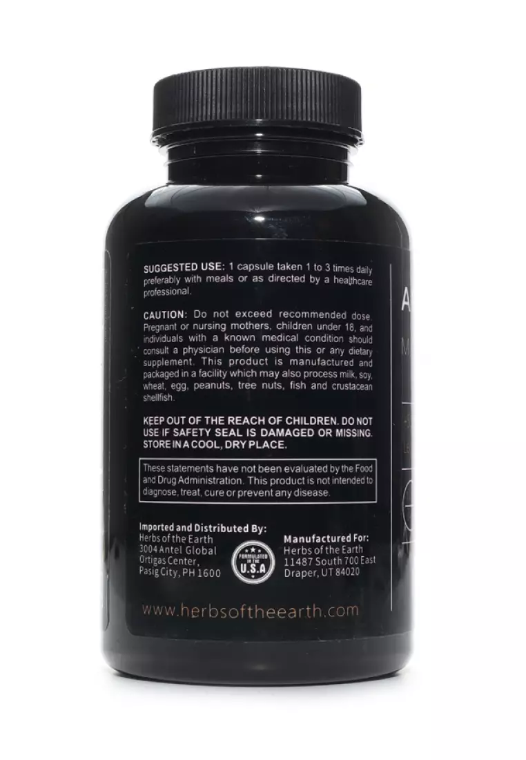 Buy Herbs of the Earth Apple Cider Vinegar 90 Capsules with Spirulina