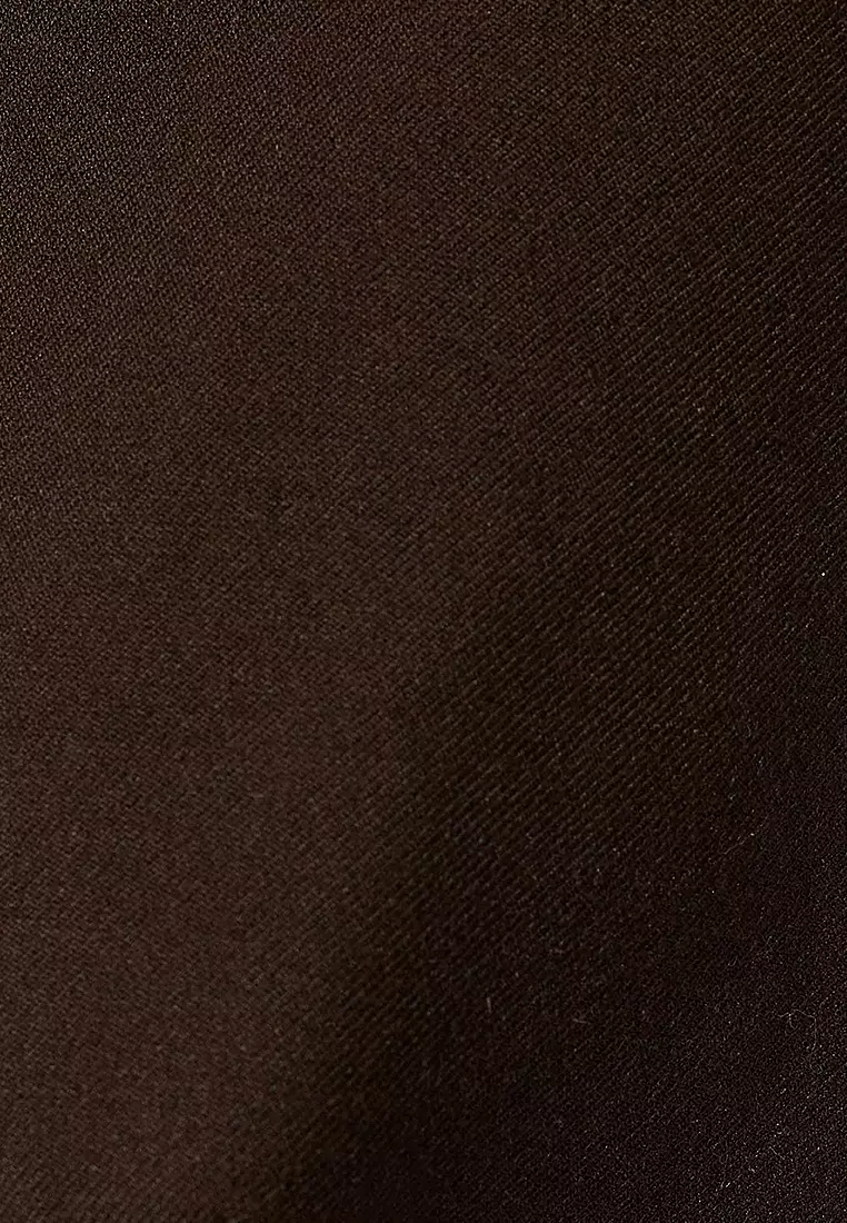 Double Breasted Asymmetric Buttoned V Neck Suit Vest