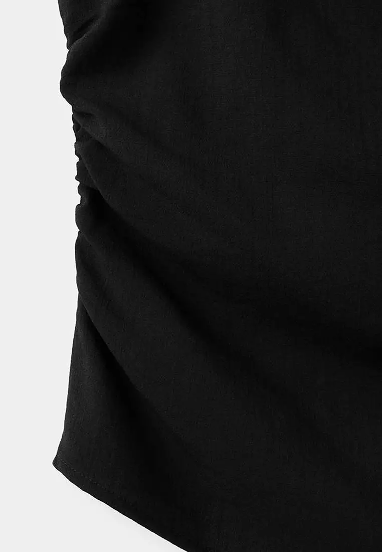 Draped Strap Top