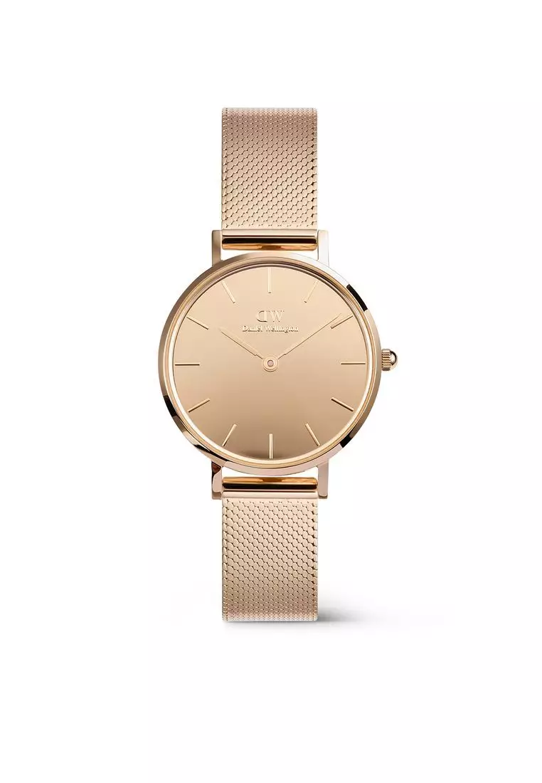 Buy Daniel Wellington Petite Reflection Rose Gold Women Watch