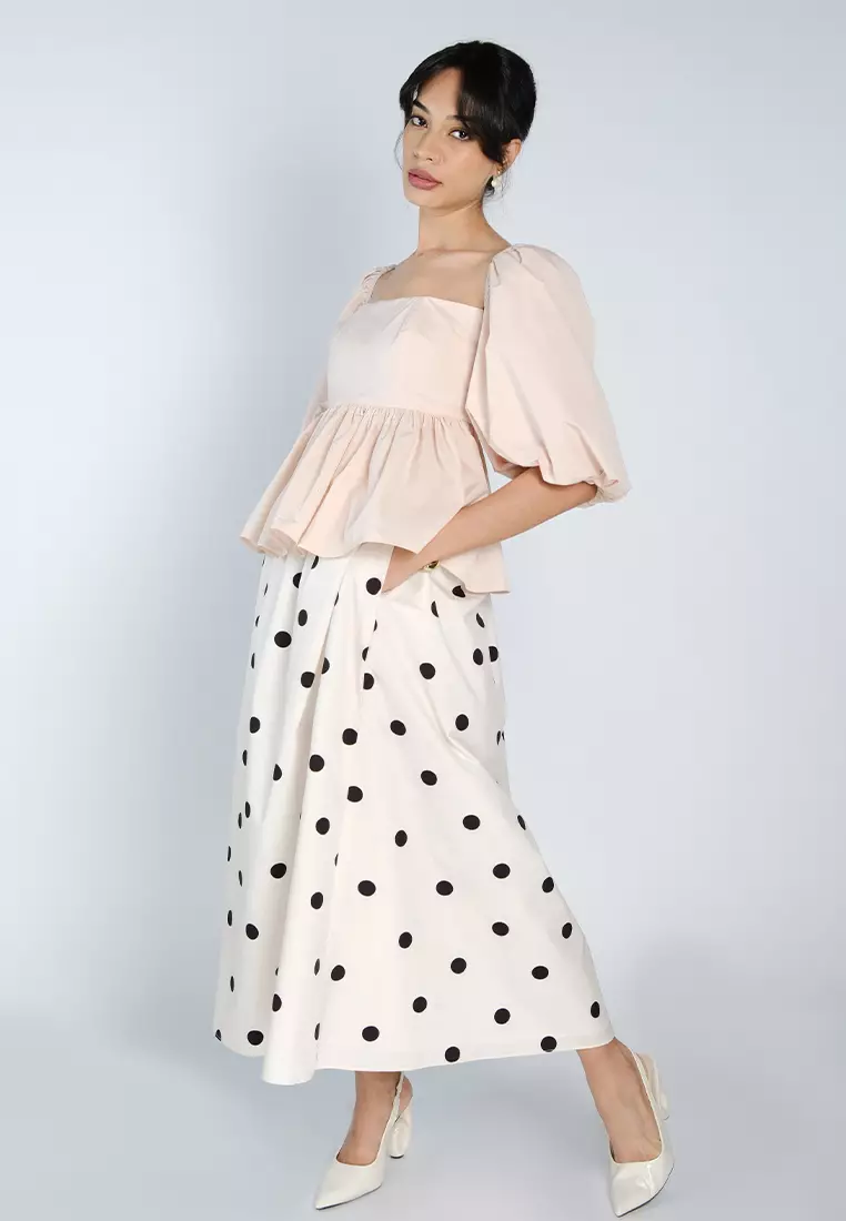 Mark Bumgarner X Vania Romoff Gia Short Sleeve Top