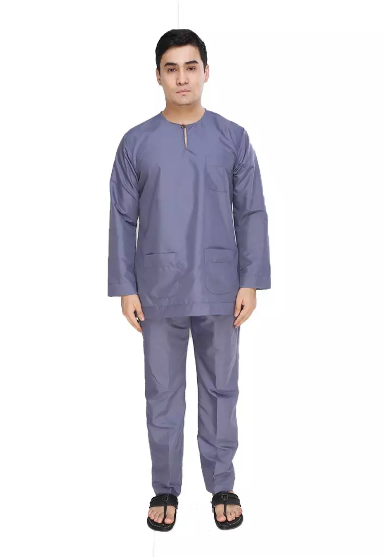 Buy Amar Amran Baju Melayu Teluk Belanga Online | ZALORA Malaysia