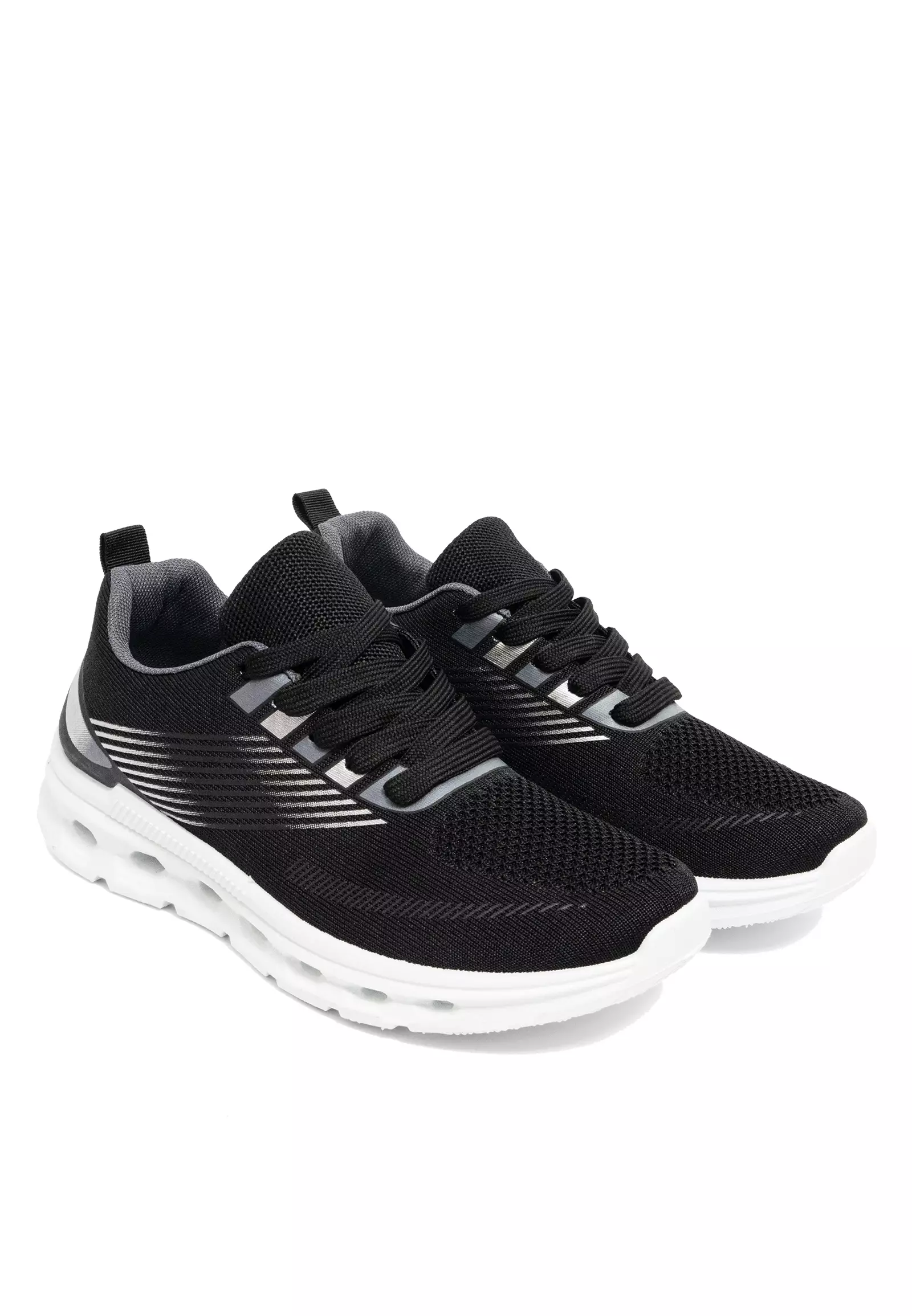 Dr. Kevin Sepatu Sport Pria Men Sneakers Sekolah Flyknit tali 889-083