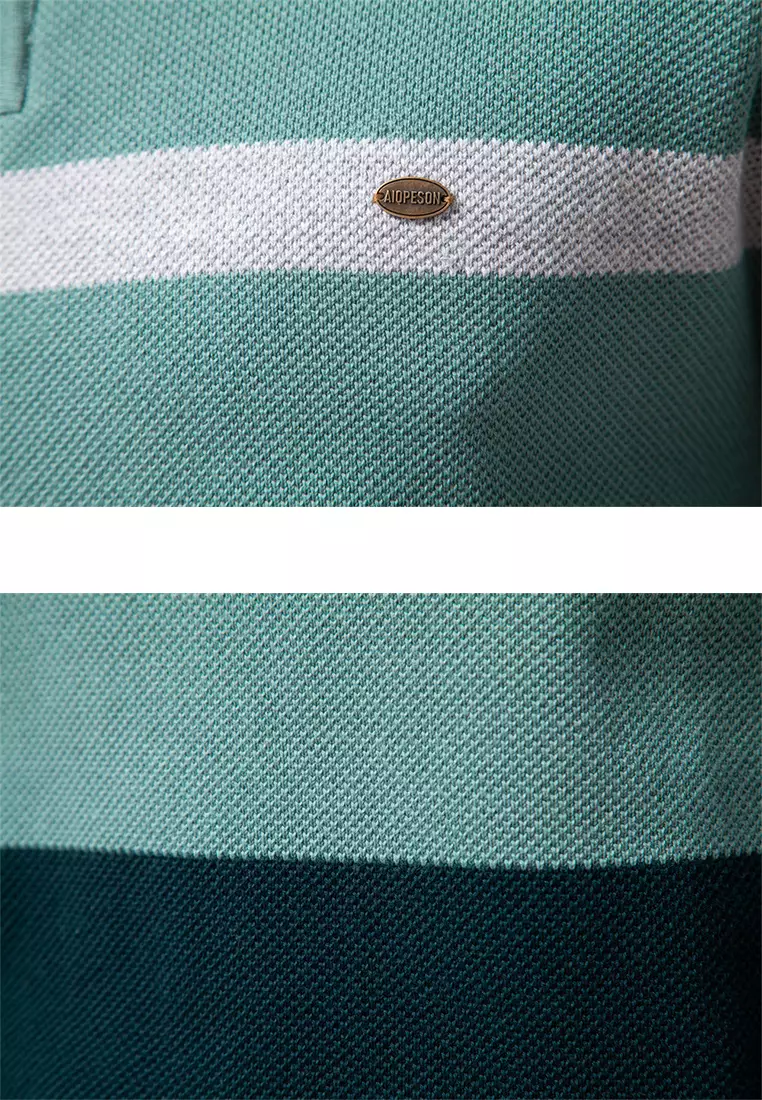 Contrast Stand Collar Knitwear AX-SW135
