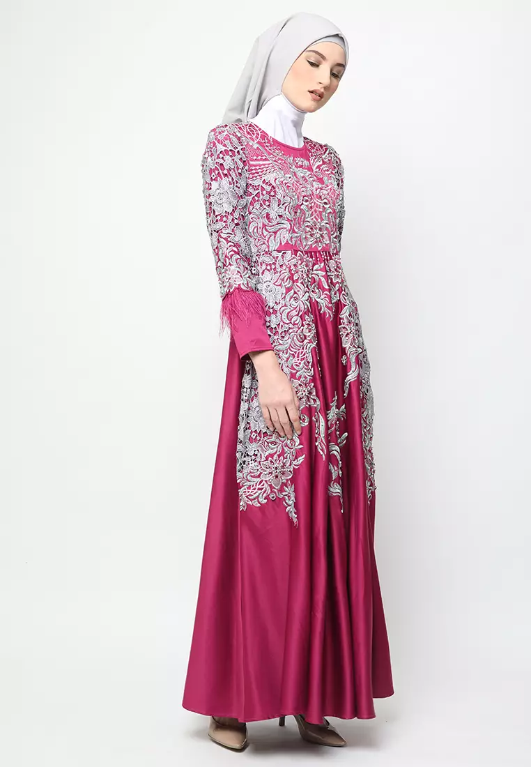 Bibiq Gamis Satin