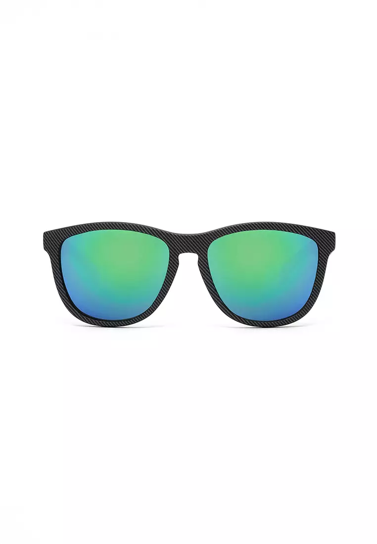 One Carbono - Polarized Black Emerald Sunglasses for Men and Women, Unisex. Official Product designed in Spain