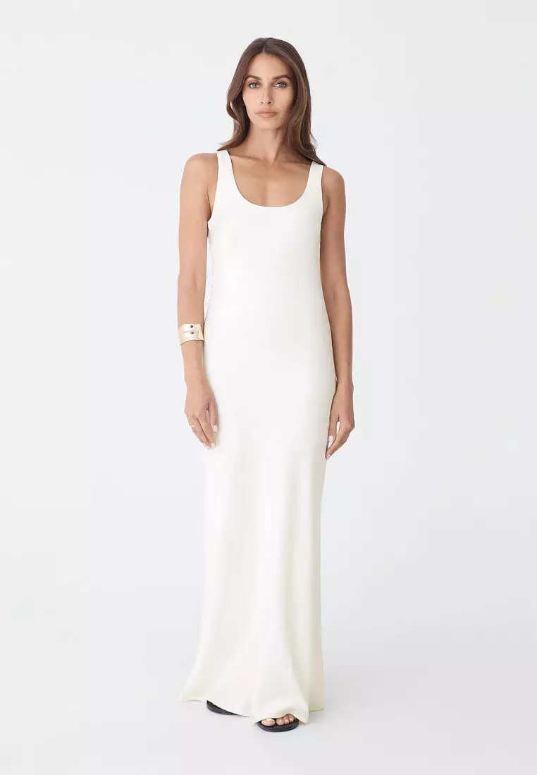 Calliope Bias Cut Slip Dress